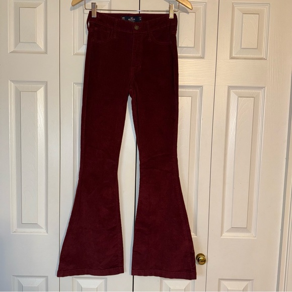 Hollister Pants - Hollister high rise flare pants W23/L29/1/2